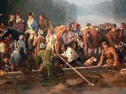 William Ranney Marion Crossing the Pee Dee USA oil painting artist